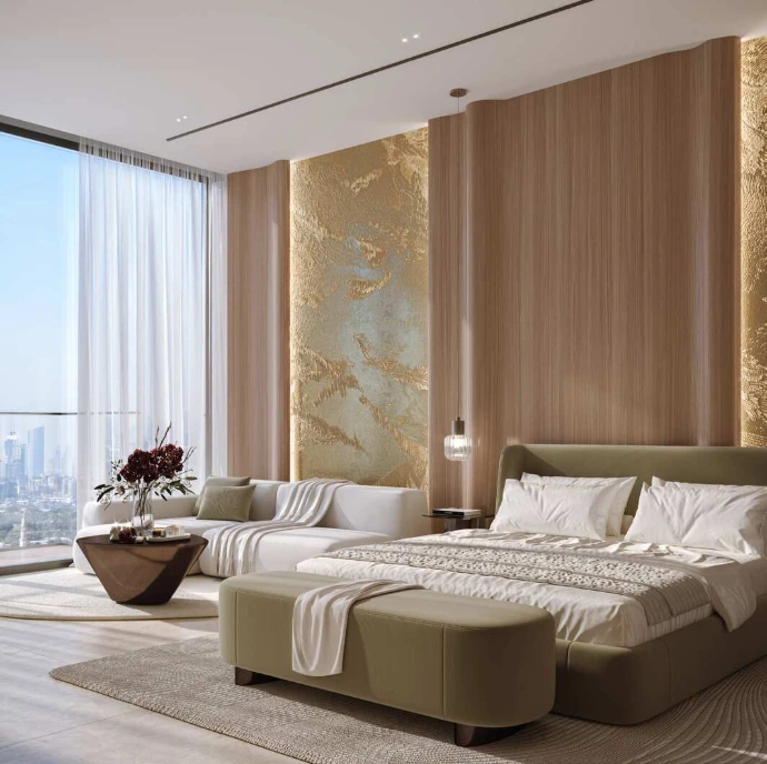 Binghatti Vintage bedroom