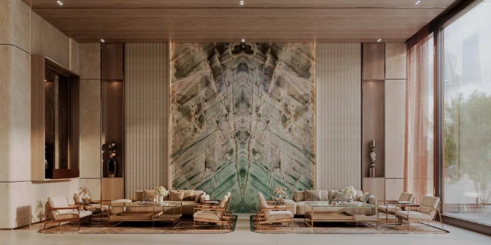 Binghatti Vintage living room