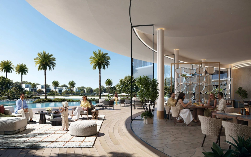 The Heights Country Club &amp; Wellness pool side